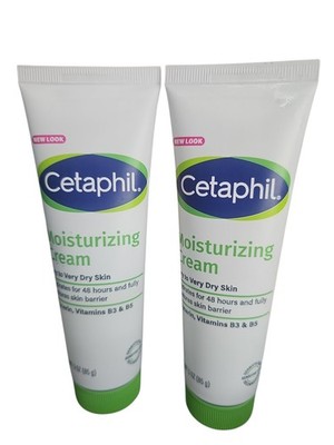 Cetaphil Moisturizing Cream for Dry to Very Dry Skin, 3 oz - 2 PACK