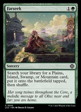 Farseek Light Play, English Magic the Gathering MTG Commander: The Lost Caverns 