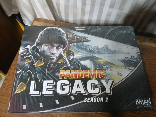 Pandemic Legacy: Season 2 Brettspiel BLACK EDITION Z-Man NEU SEALED - Bild 1 von 3