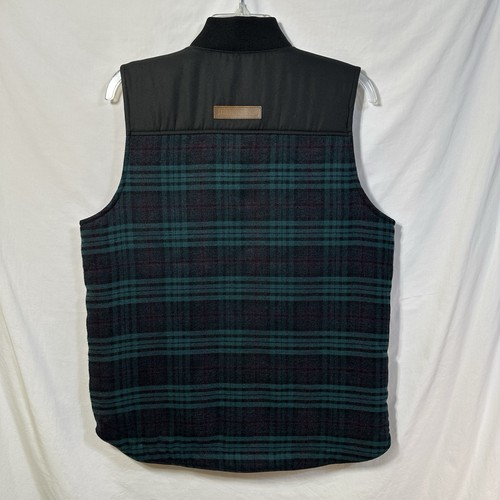 Saga Outerwear Co. Saga-Tek Small Snap Vest Plaid Skiing Snowboard Skater Ski S - Picture 4 of 8