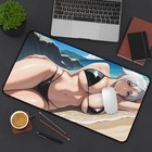 Anime Bleach Isane Desk Mat, Mouse Pad, Anime Waifu, Gamer Waifu