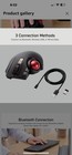 ELECOM Trackball Mouse Wireless, Ergonomic Mouse, 3 Device Connection