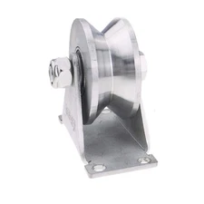 Chiloskit 304 Stainless Steel Tripod Pulley Wire Rope Lifting Bearing Hanging...