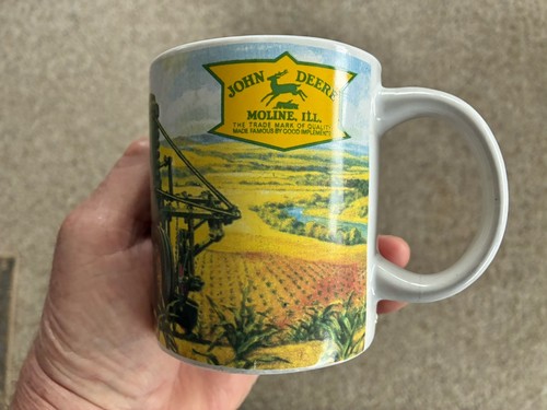John Deere TRACTOR Coffee Mug, Licensed By John Deere By Gibson Vintage Made - Picture 2 of 9