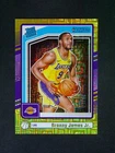 1/10≈1/1 2024-25 Donruss Bronny James Jr. #243 RC Rated Rookie Gold Choice
