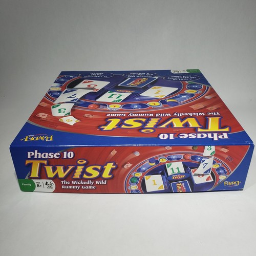 Juego Phase 10 Twist The Wickedly Wild Rummy 2009 Fundex #2580 Edad 8+ Completo - Imagen 16 de 18