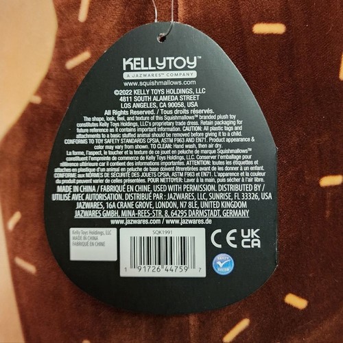 Squishmallows Hans The Hedgehog 100 Millionth Celebration 16" Gold Details New - Picture 11 of 11
