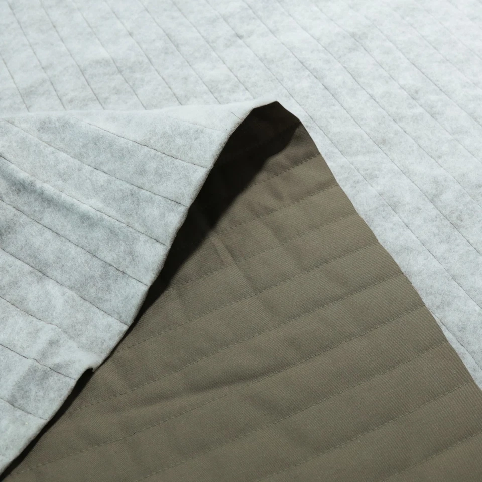 Winter Stepp-Stoff kleine Streifen weicher Deckenstoff Polsterstoff Meterware - Bild 4 von 4