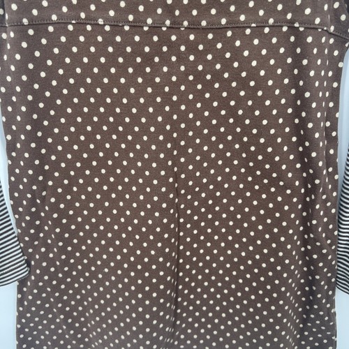 Mini Bowden Girls Size 5/6 Brown Knit Dress Long Sleeve - Picture 3 of 9
