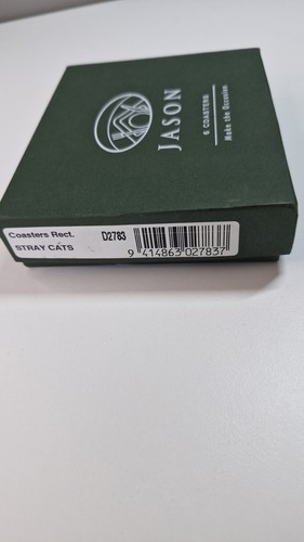 JASON 'Stray Cat' Coasters Boxed set x6 VGC - Picture 9 of 10