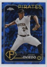 2024 Topps Chrome Sapphire Edition Johan Oviedo #65 0a5t