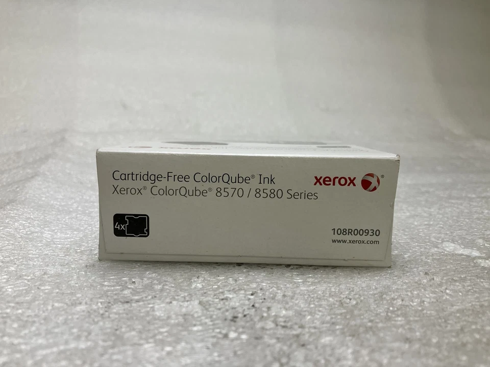 New Genuine Xerox 108R00930 4x Black Solid ColorQube Ink 8570/8580 - Image 3 of 4