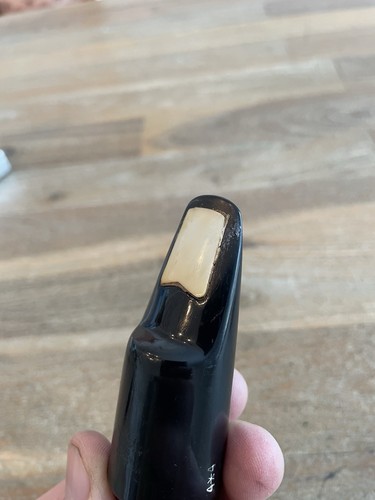 Vintage Claude Lakey Jazz 4*4 Alto Sax Mouthpiece MP FREE SHIPPING - Picture 7 of 9