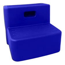 Horsemen's Pride 2-Step Mounting Block Blue