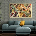 60" EXQUISITE VINTAGE DÉCOR HEAVILY BEADD SARI MOTI KUNDAN WALL HANGING TAPESTRY