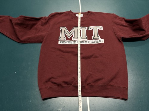 Massachusetts Institute Of Technology MIT Champion Crew Neck Sweatshirt Medium - Picture 5 of 6