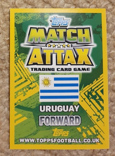 Topps Match Attax 2014 Trading Cards - Star Player Edinson Cavani - Picture 2 of 2