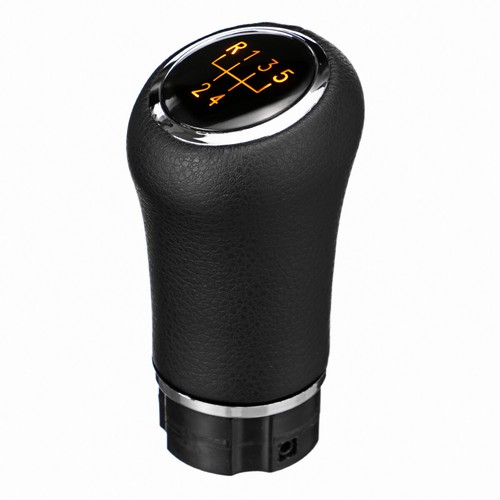 Universal 5 Speed Manual Car Gear Stick Shift Knob Shifter Lever W/ LED Light - Picture 5 of 21
