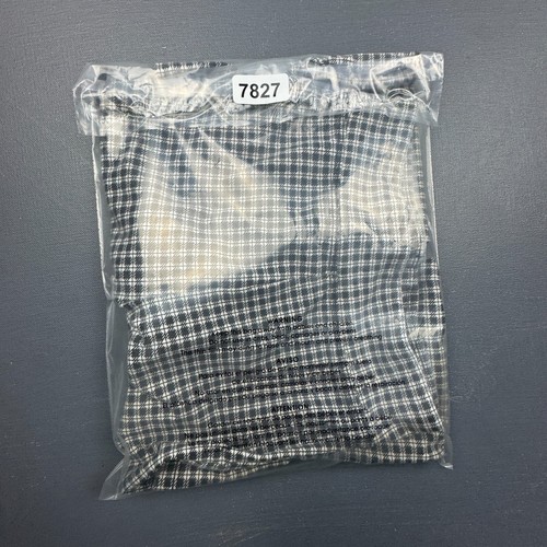 Crewcuts Girls Leggings 8 Gray Black Plaid Stretch Cotton Casual Classic Pants - Picture 11 of 11