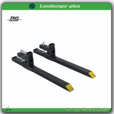 43" Pallet Forks Clamp On Tractor Forks Tractor Skid Steer Heavy Duty 2000lbs