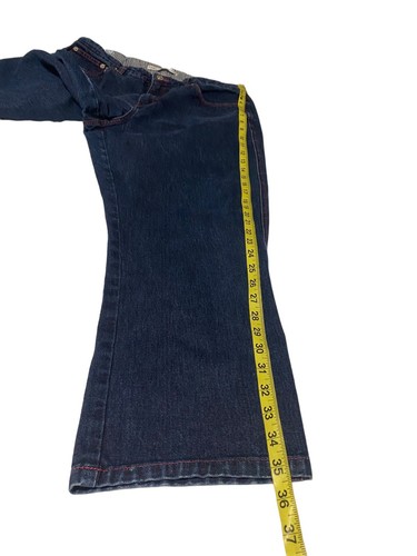 Vintage Tommy Hilfiger Cropped Ankle Jeans Damen 14 Blau Denim 100% Baumwolle Y2K - Bild 11 von 17
