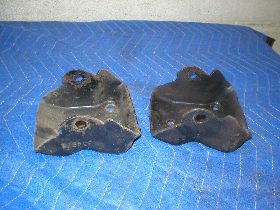 Camaro Firebird 1982-92 bloque pequeño Chevrolet SBC motor de acero par de soportes Foto 3 de 3