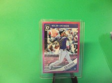 NOLAN ARENADO 2018 DONRUSS OPTIC #138 PURPLE PRIZM PARALLEL