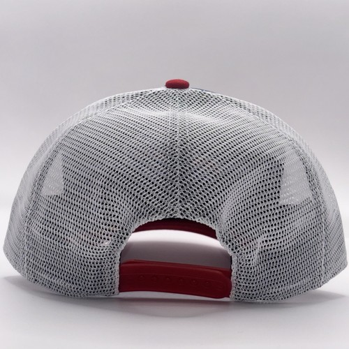 Buffalo Bills NFL Red Blue Mesh Trucker Cap ‘47 Brand Men’s Snapback Hat OSFA - Picture 3 of 9