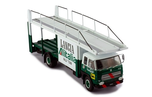 IXO Models Fiat 673 Racing Transporter Lancia Alitalia Team 1976 scala 1/43 - Foto 9 di 10
