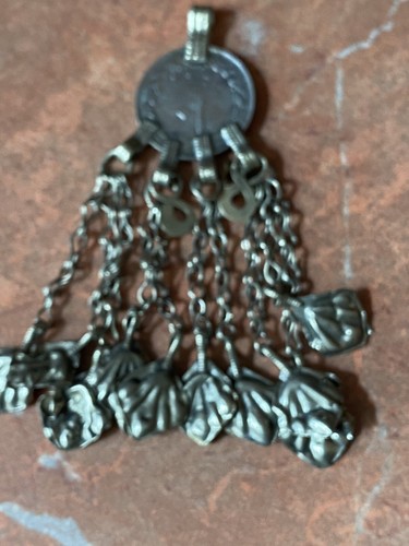 Vintage Ethnic Tribal Necklace- Mixed Metal - Asian VGC - Picture 2 of 9