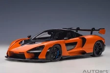 1:18 Scale Autoart 76078 - McLaren Senna (Trophy Mira/Orange)
