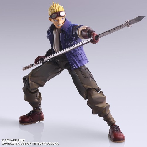 Figura de acción Final Fantasy VII Bring Arts Cid Highwind juguete Japón nueva - Imagen 3 de 7