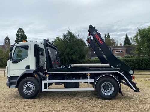 DAF LF 260 FA HIAB SKIP LOADER £ 119950 PLUS VAT FERNDOWN COMM 01202 877345 - Picture 7 of 12