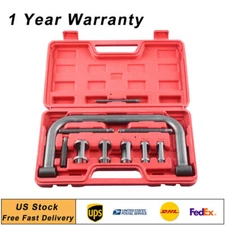 Valve Spring Compressor C Frame Service ATV Auto Motorcycle Pusher Tool Case yh
