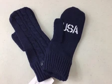Team USA Mittens Womens One Size NEW