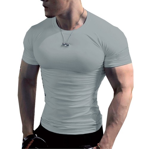 💪Bodybuilding-T-Shirt Für Herren Muskeltrainingsshirt Fitnessbekleidung 👚 - Bild 10 von 25