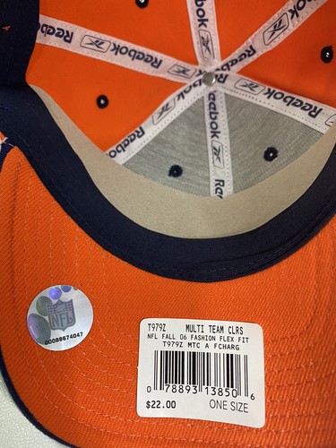 NFL San Diego Chargers Authentic Reebok Team Cap Flex Fit One Size Fits All NWT - Picture 7 of 7