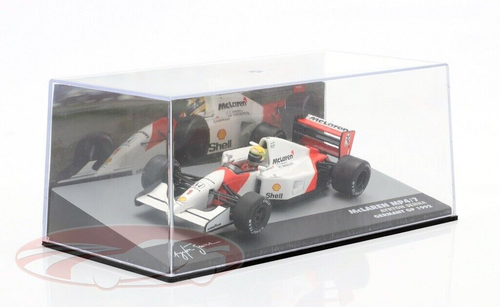1:43 IXO 1992 Ayrton Senna Honda McLaren MP4/7 (Marlboro) w/ display case - Picture 7 of 7
