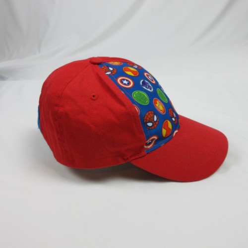 Marvel Superhero Adventures Hat Toddler Baseball Cap Red Spiderman Iron Man Kids - Picture 8 of 10