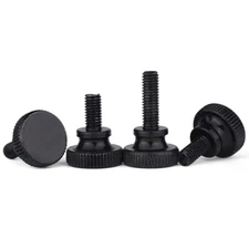 1/10pcs M3-M10 Knurl Hand Tighten Thumb Screw Bolt Curtain Wall Glass Thumbscrew