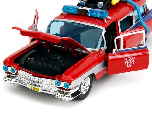 1959 Cadillac Ambulance Ecto-1 Red "Transformers" TV Series - "Ghostbusters"... - Picture 3 of 5