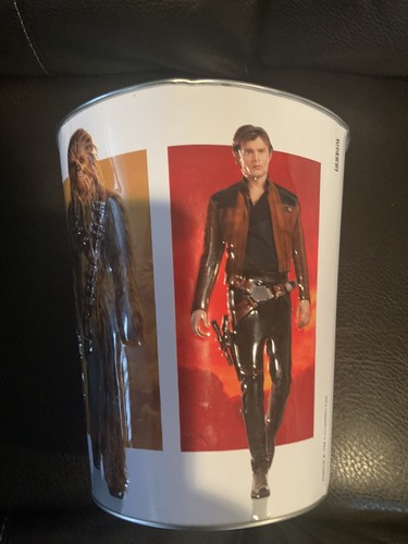 Star Wars Movie The Last Jedi Golden Link Solo Rare Tin Metal Collector's Can - Picture 3 of 6