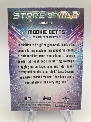 2024 Topps Series 1 Baseball Stars of MLB (1-30) Pick Your Card Combine Shipping - Picture 23 of 69