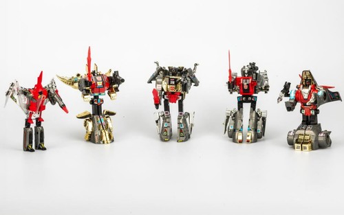 TRANSFORMERS G1 Reissue Dinobots Grimlock Snarl Swoop Slag Sludge Box Set - Picture 3 of 9