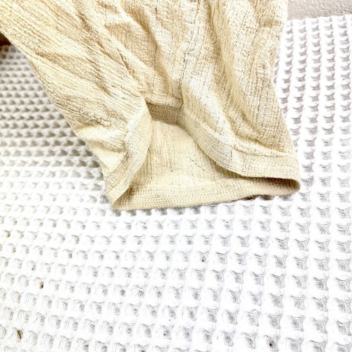 Baumwollhose Anaak creme elfenbein beige, Größe 2, mit Lurex, 28x27, ruhiger Luxus - Bild 10 von 12