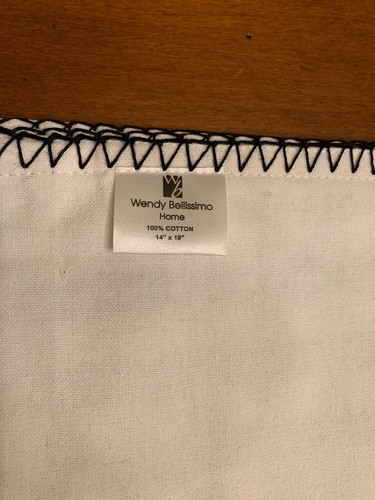 Wendy Bellissimo Home 8er Set Baumwolle Tischsets elfenbein weiß schwarz kariert NEU - Bild 8 von 8