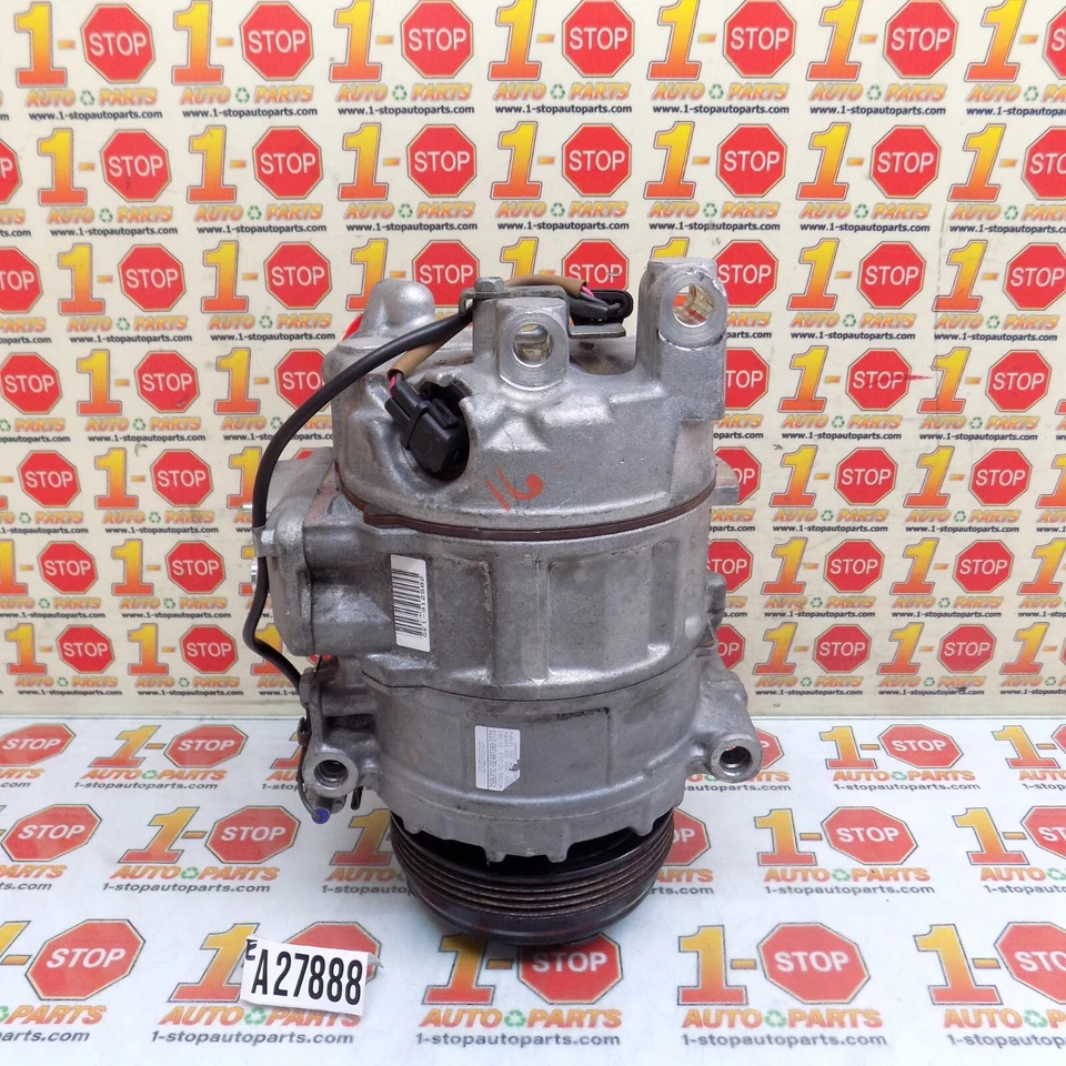 BMW 750Li 2009-2015 4,4 L compresor de aire acondicionado 64-50-9-154-072 OEM Foto 3 de 4