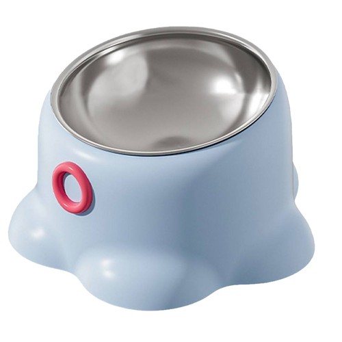 Cuenco inclinable para mascotas base para beber y alimentar agua y comida tazón para mascotas para gatos - Imagen 14 de 18