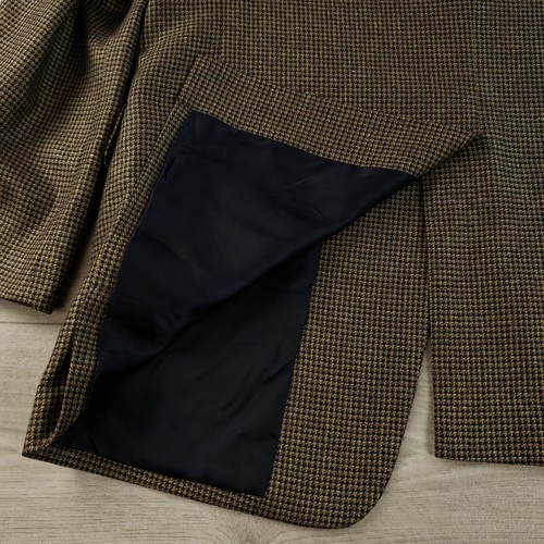 John W Nordstrom Blazer Men's 44R Italian Silk & Wool Two Button Single Vented - Picture 6 of 17
