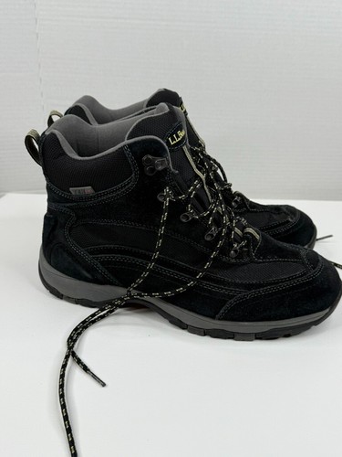 L.L. BEAN Men’s TEK 2.5 Waterproof Black Leather Hiking Boots - Size 11.5 Wide - Picture 6 of 21